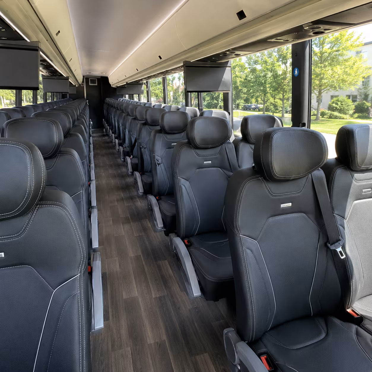spokane long distance transportation onboard seating